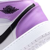  NIKE AIR JORDAN 1 MID BARELY GRAPE GS DQ8423-501 