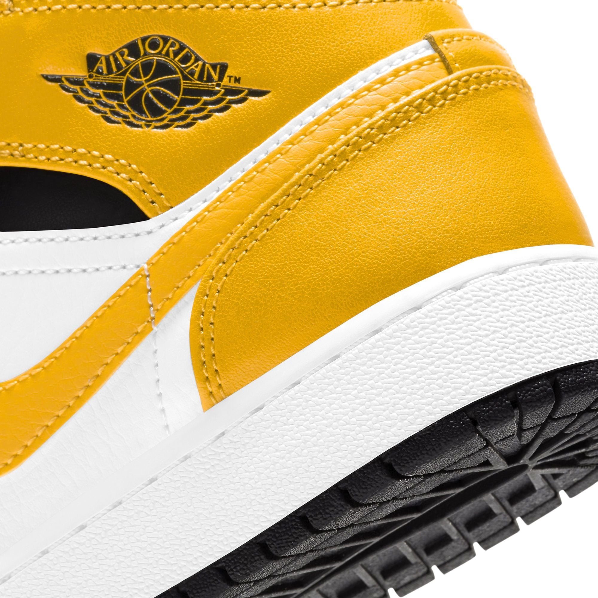  NIKE AIR JORDAN 1 MID UNIVERSITY GOLD 554725-170 