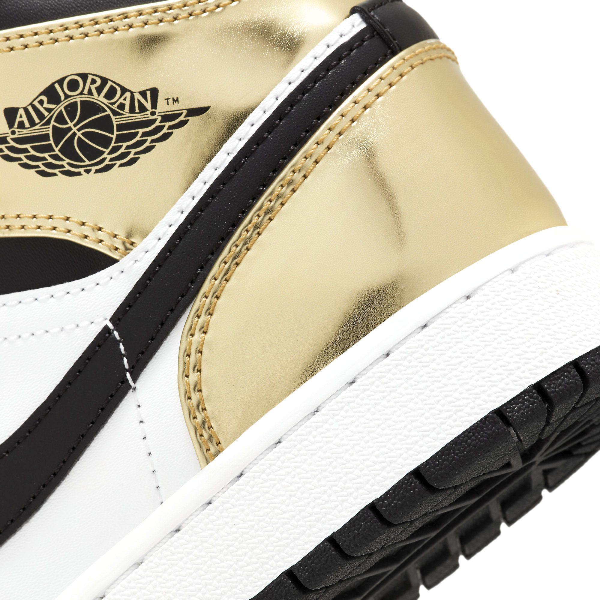  NIKE AIR JORDAN 1 MID METALLIC GOLD DC1420-700 