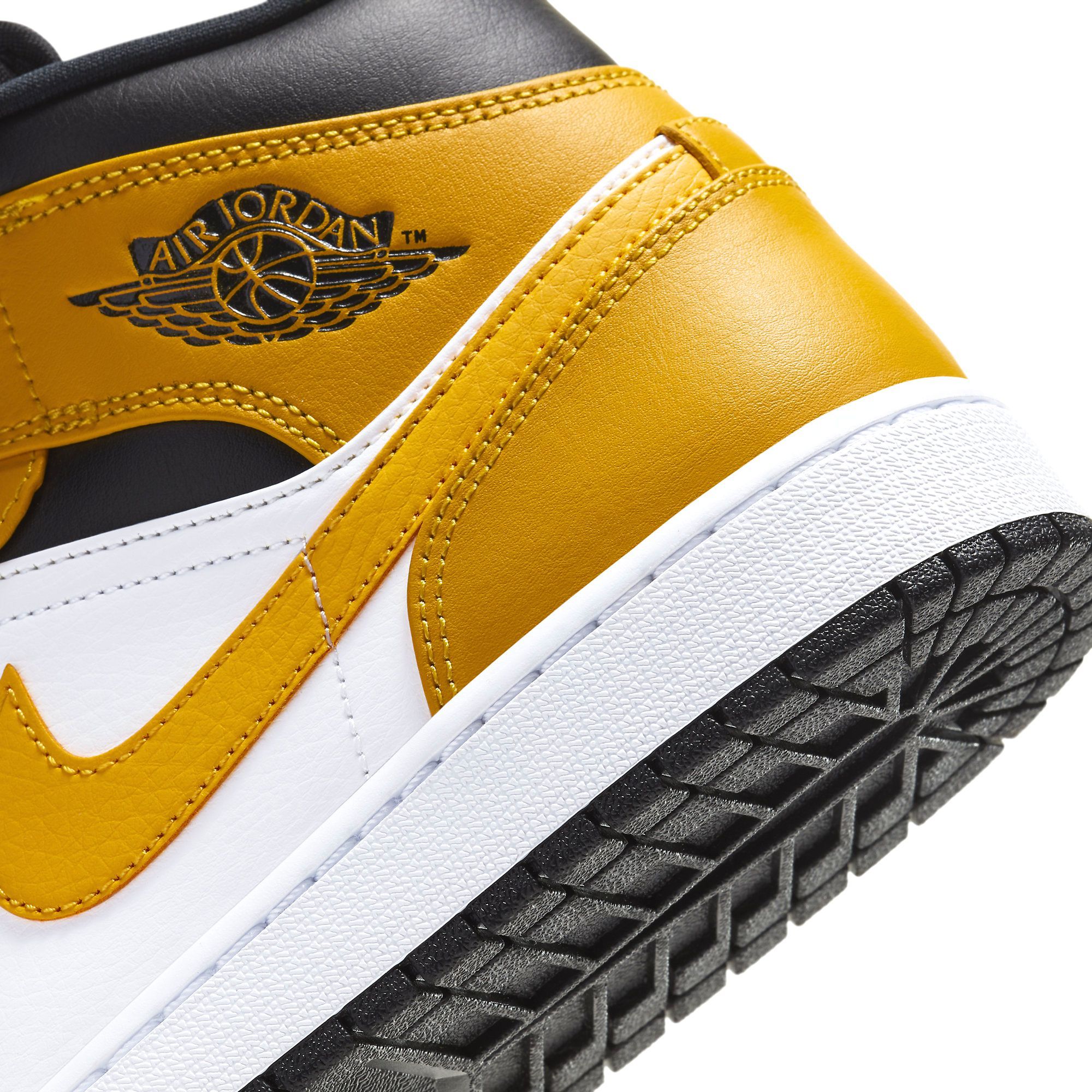  NIKE AIR JORDAN 1 MID UNIVERSITY GOLD 554724-170 