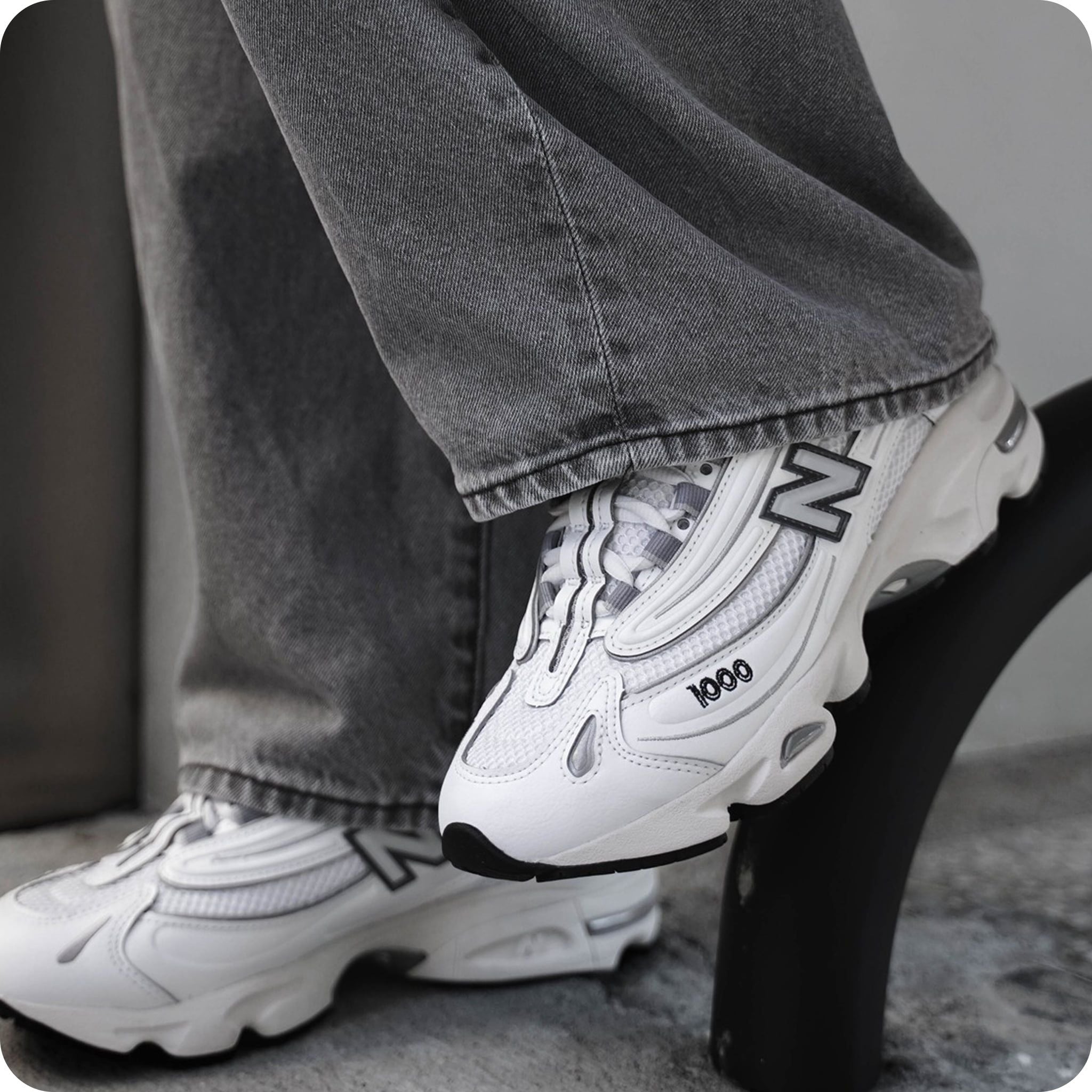  NEW BALANCE 1000 WHITE M1000D 