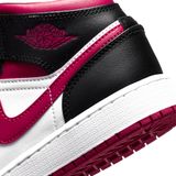  NIKE AIR JORDAN 1 MID WHITE VERY BERRY 554725-016 
