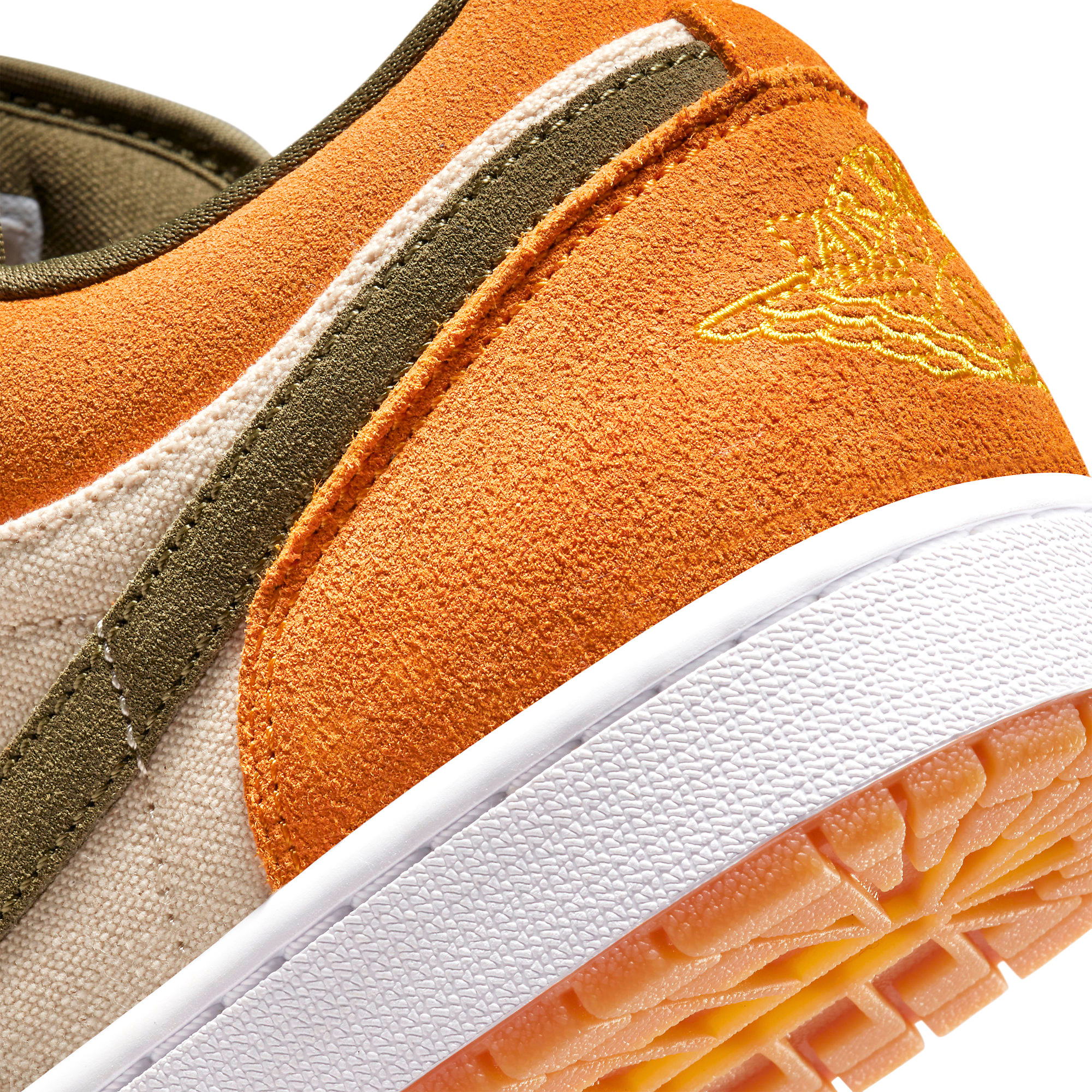  NIKE AIR JORDAN 1 LOW ORANGE OLIVE DH6931-102 