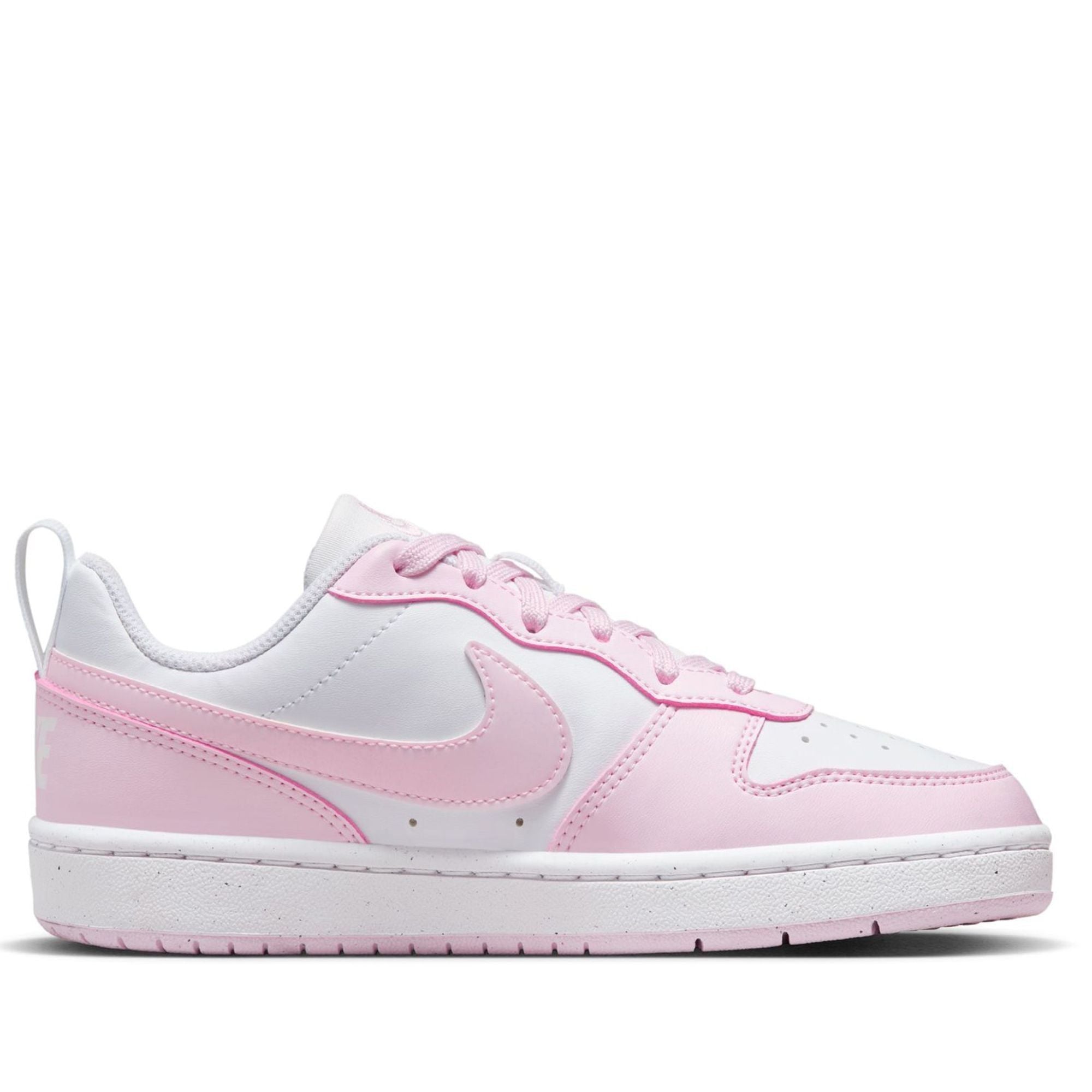  NIKE  COURT BOROUGH LOW 2 SE WHITE PINK FOAM DQ0492-100 l DV5456-105 