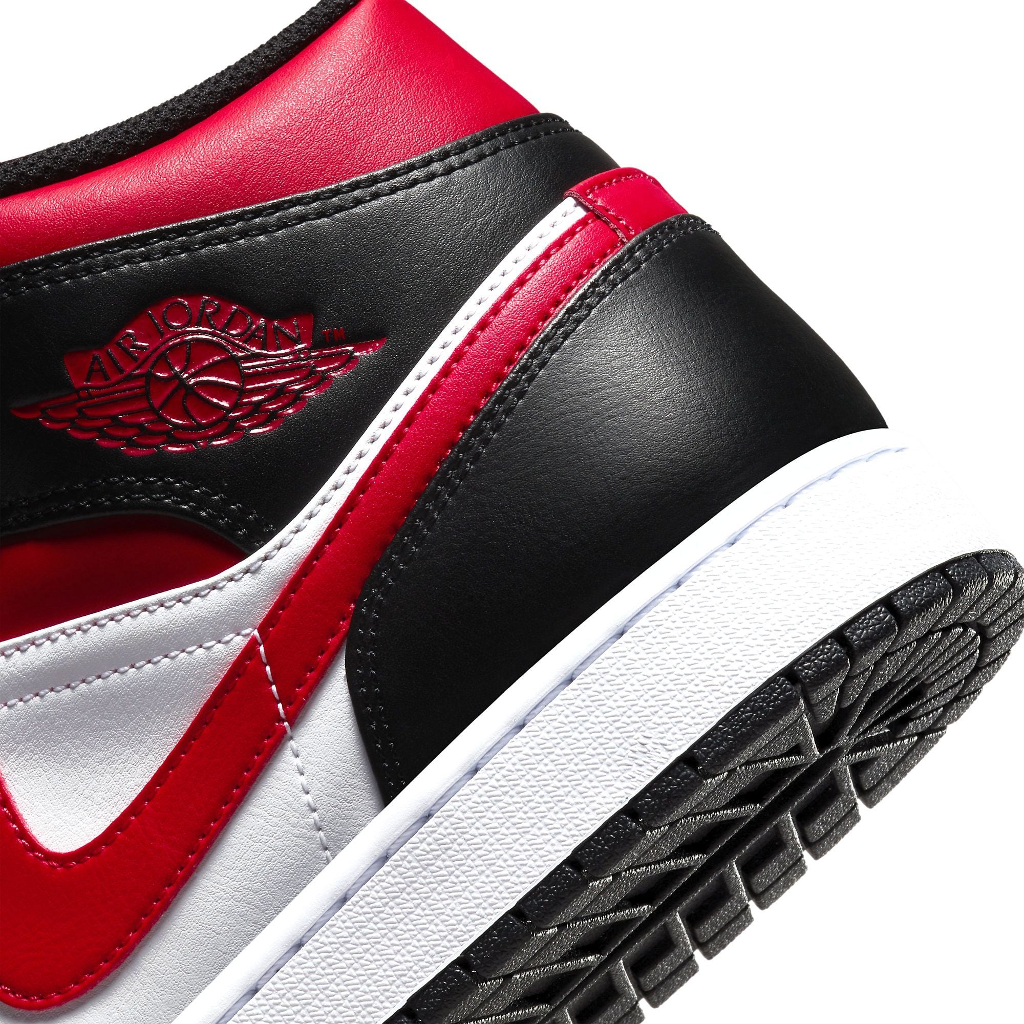  NIKE AIR JORDAN 1 MID BRED TOE 554724-079 