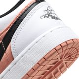  NIKE AIR JORDAN 1 LOW WHITE LIGHT MADDER ROOT GS DM8960-801 