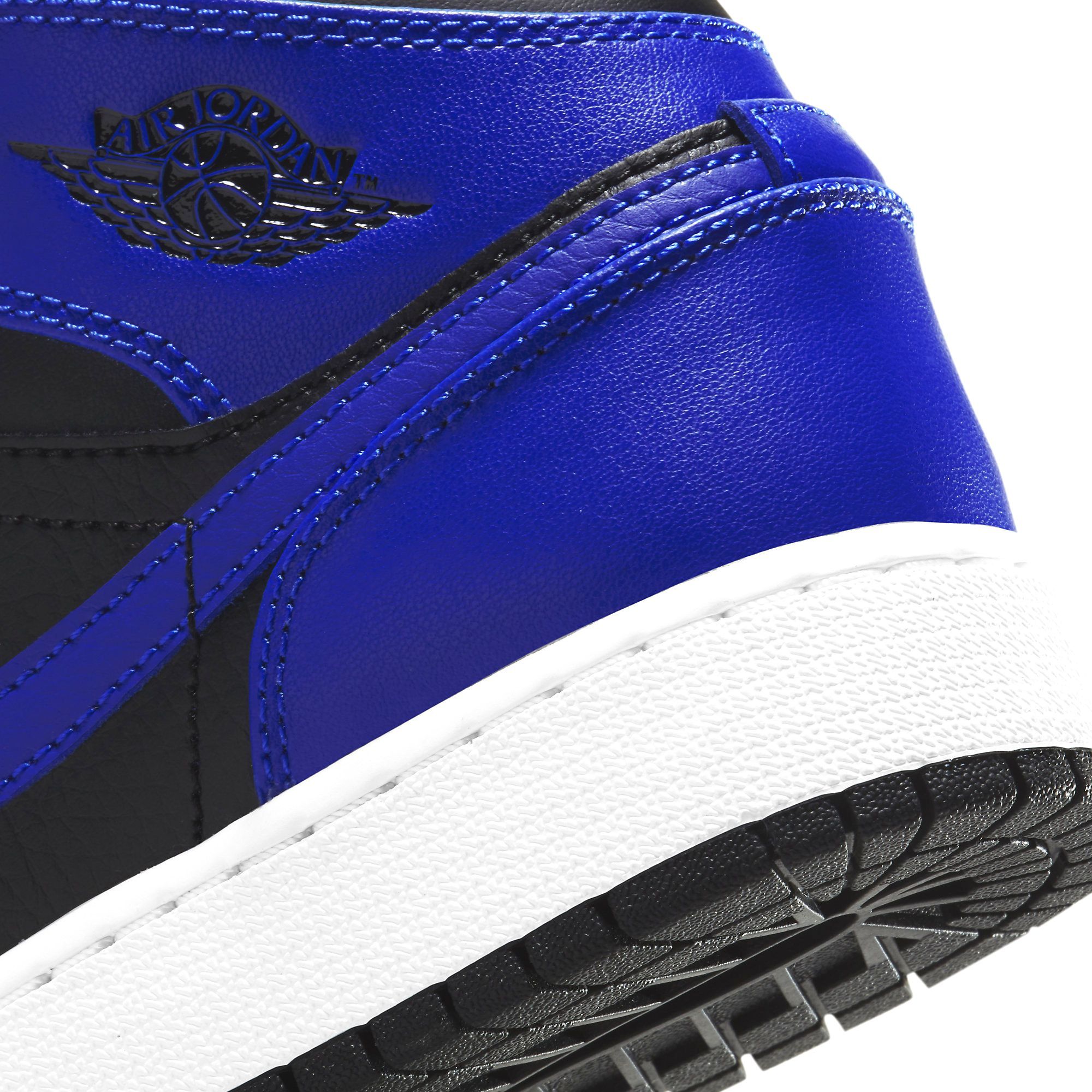  NIKE AIR JORDAN 1 MID HYPER ROYAL WOMEN 554725-077 