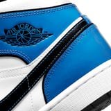  NIKE AIR JORDAN 1 MID SIGNAL BLUE WOMEN BQ6931-402 