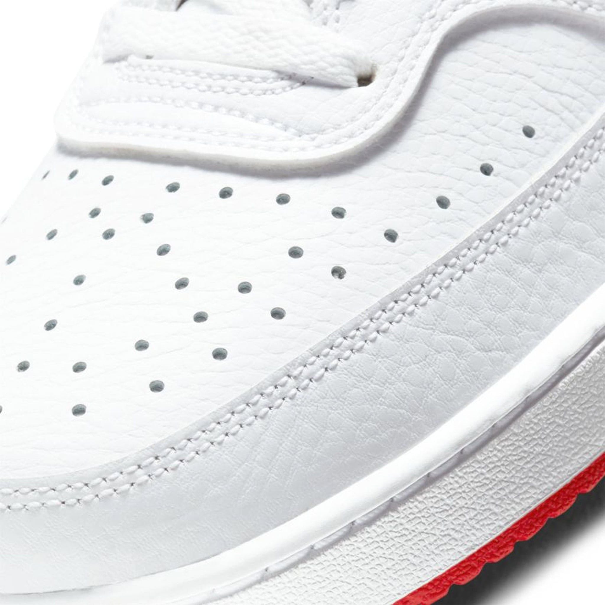  NIKE COURT VISION LOW WHITE UNIVERSITY RED CD5463-102 