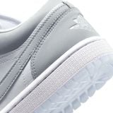  NIKE AIR JORDAN 1 LOW WHITE WOLF GREY W DC0774-105 