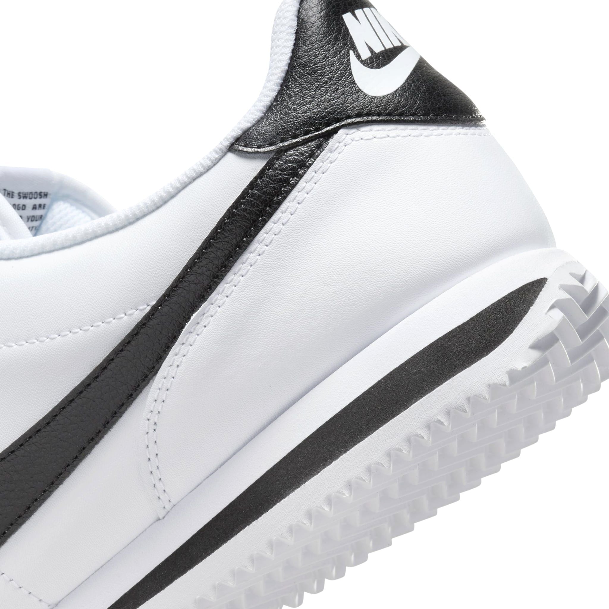  NIKE CORTEZ LEATHER WHITE BLACK DM4044-105 