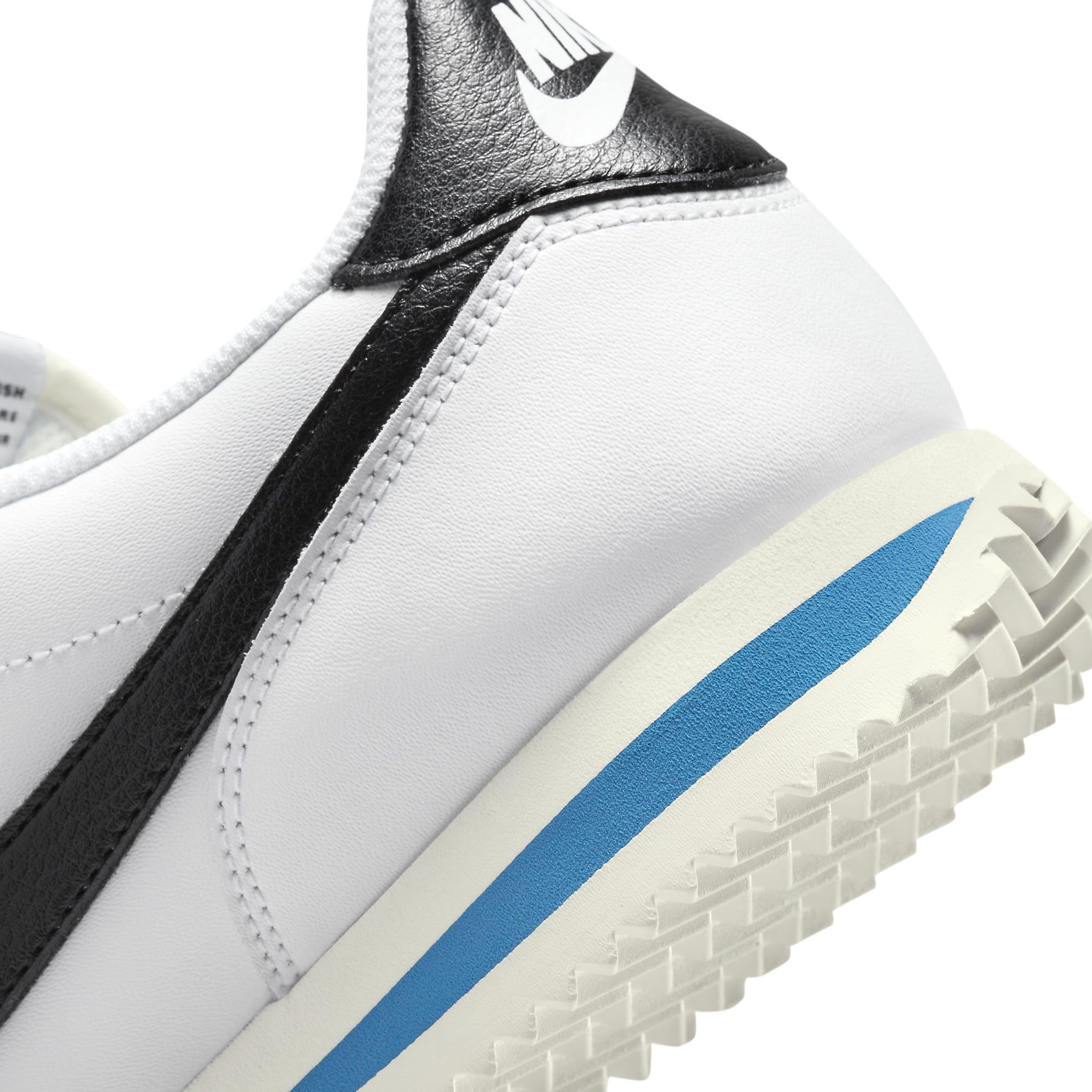  NIKE CORTEZ WHITE BLACK LIGHT PHOTO BLUE DN1791-100 