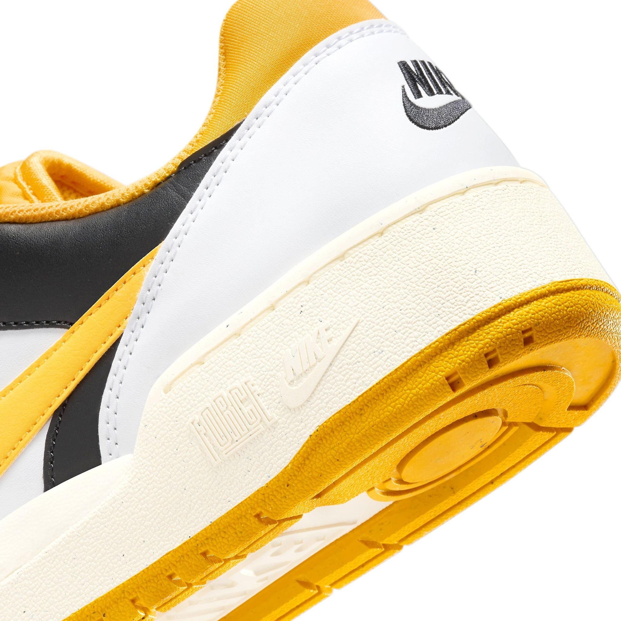 NIKE FULL FORCE LOW WHITE UNIVERSITY GOLD BLACK SAIL FB1362-103 