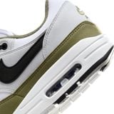  NIKE AIR MAX 1 WHITE BLACK MEDIUM OLIVE FD9082-102 