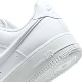  NIKE AIR FORCE 1 07 NEXT NATURE TRIPLE WHITE BULBOUS SWOOSH HF2014-100 