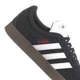  ADIDAS VL COURT 2.0 CORE BLACK CLOUD WHITE BETTER SCARLET HQ1801 
