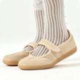  ADIDAS SAMBA JANE SUEDE SAND STRATA HQ9496 