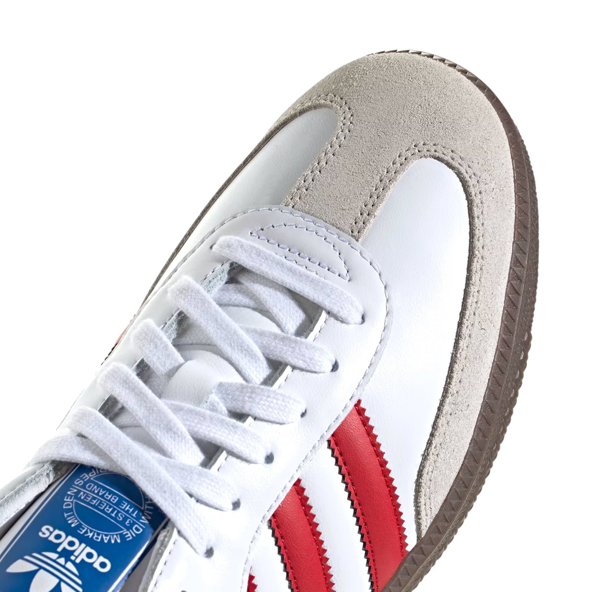  ADIDAS SAMBA OG WHITE BETTER SCARLET IG1025 