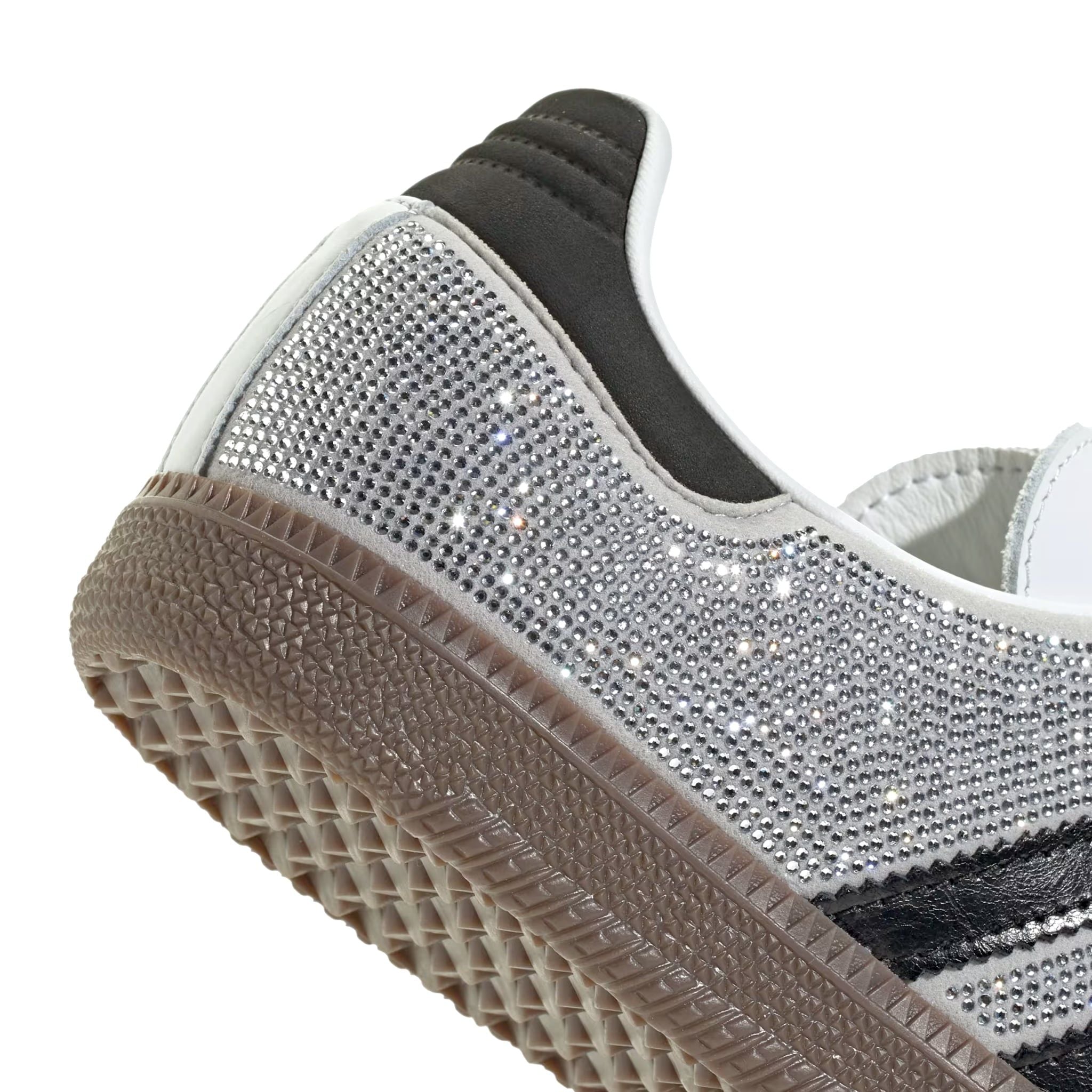  ADIDAS SAMBA OG RHINESTONE CRYSTAL WHITE SILVER IH9055 