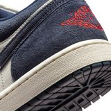  NIKE AIR JORDAN 1 LOW SE OBSIDIAN SUEDE IO7448-400 