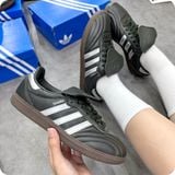  ADIDAS SAMBA LT LEGEND EARTH SILVER METALLIC JP6144 