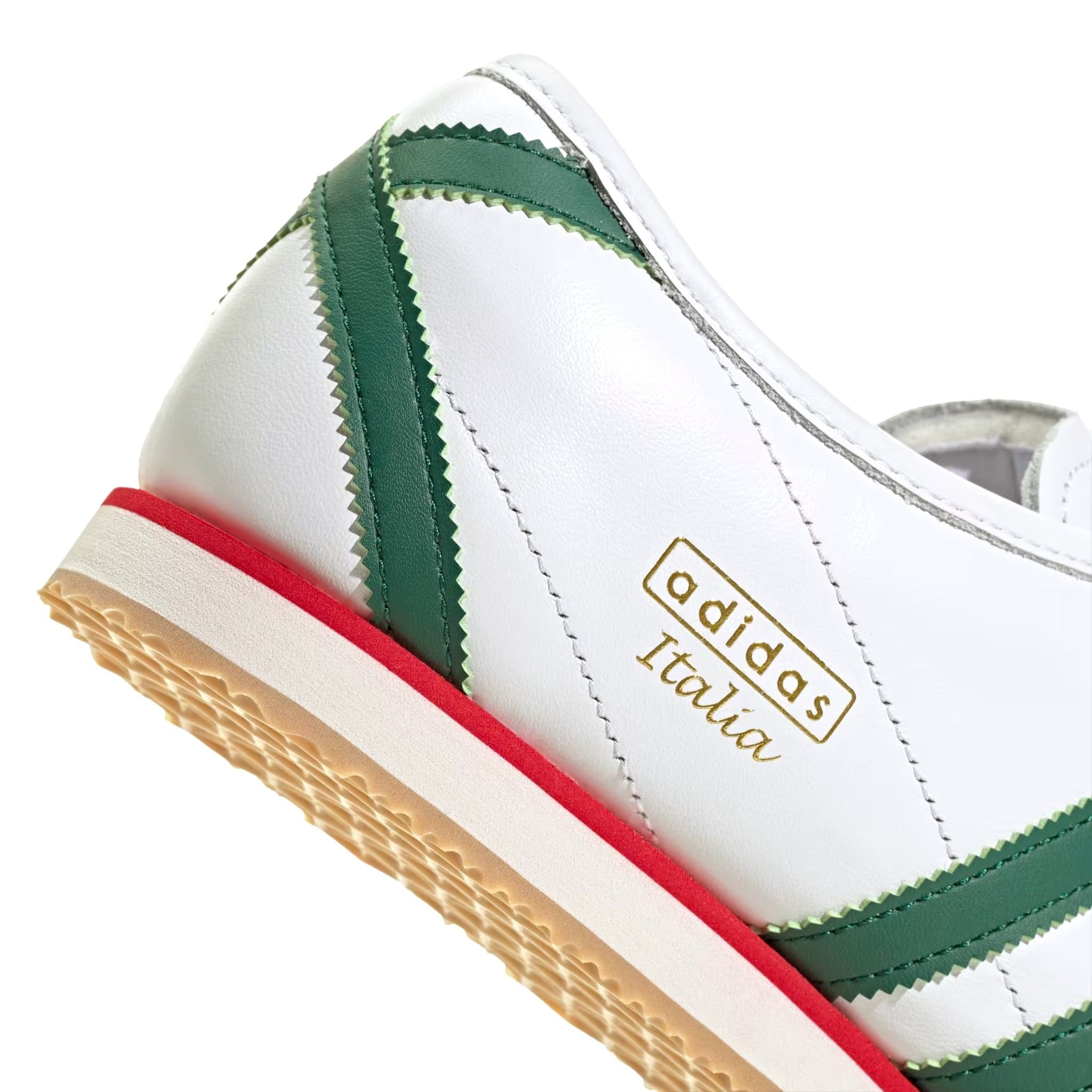  ADIDAS ITALIA 70S WHITE COLLEGIATE GREEN GUM JS1325 
