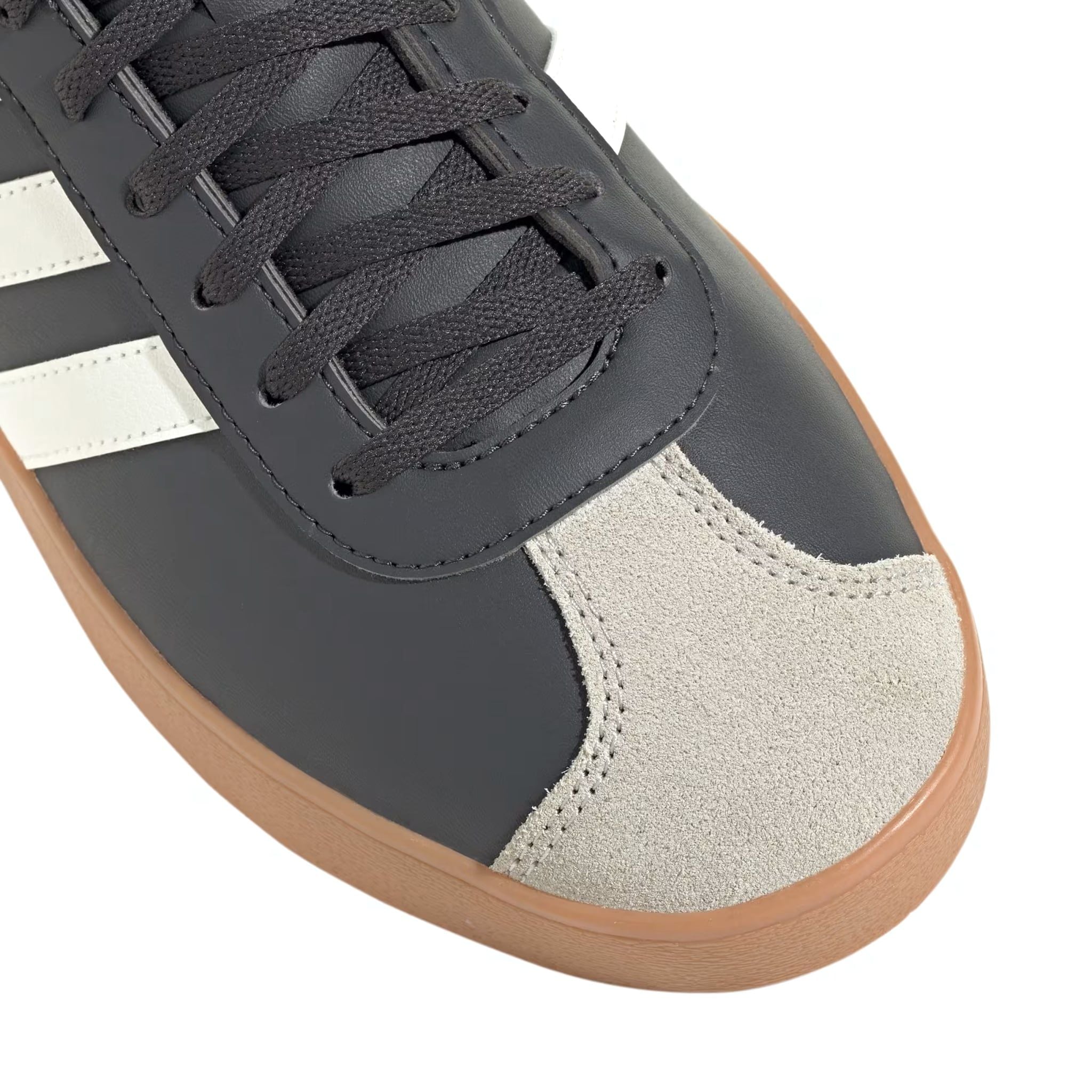  ADIDAS VL COURT BASE BLACK WHITE GUM JS4115 