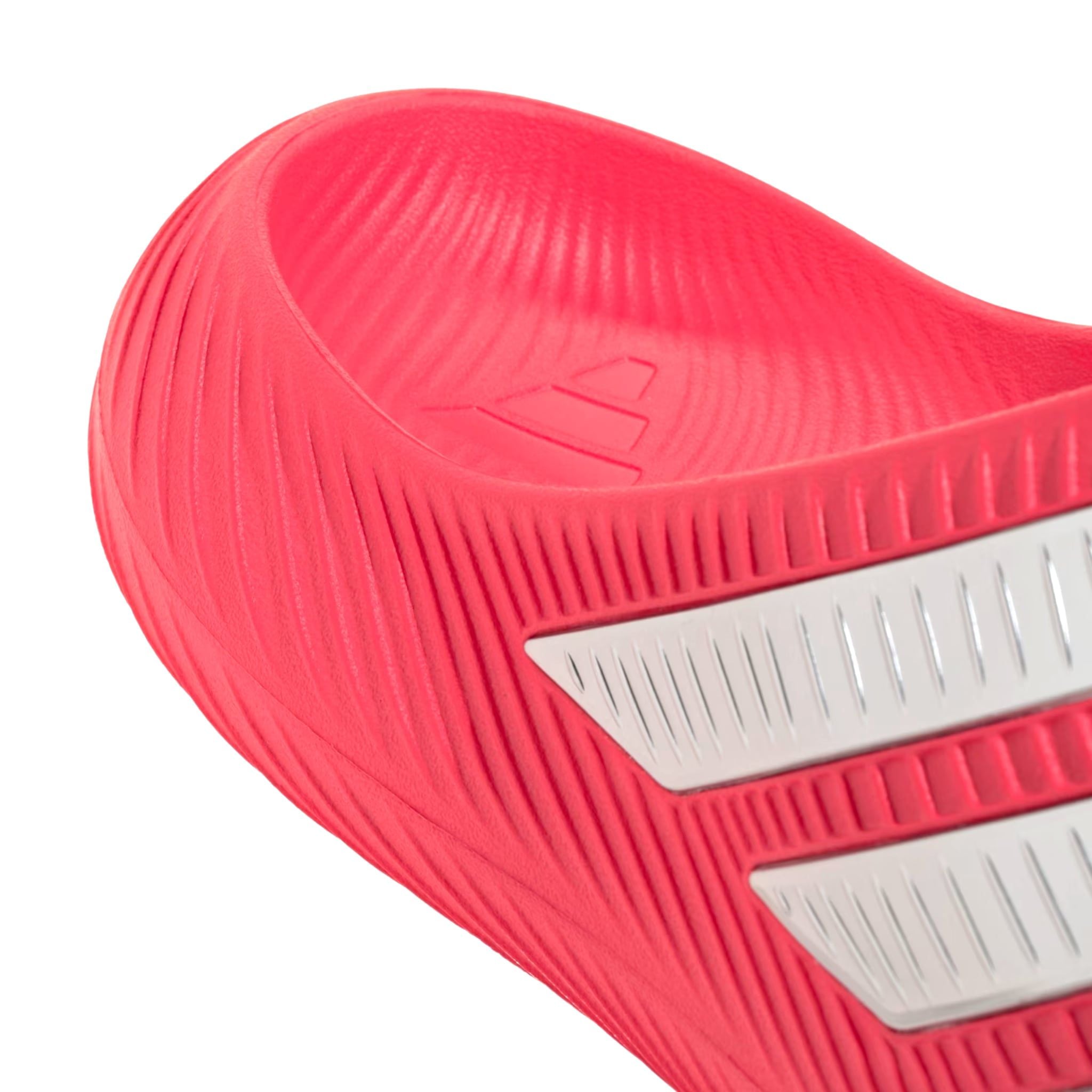  ADIDAS PURECHILL SLIDES LUCID RED MATTE SILVER KI0058 