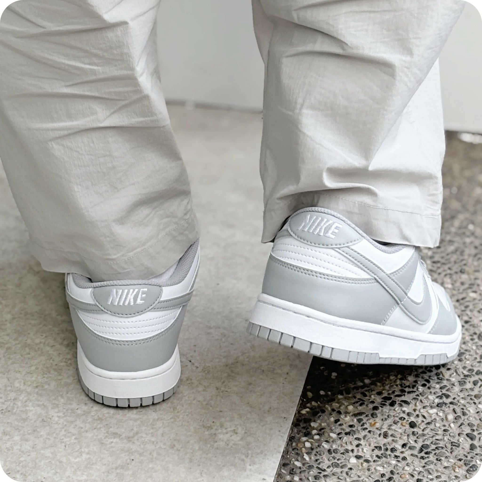  NIKE DUNK LOW WHITE LIGHT SMOKE GREY HF5441-105 