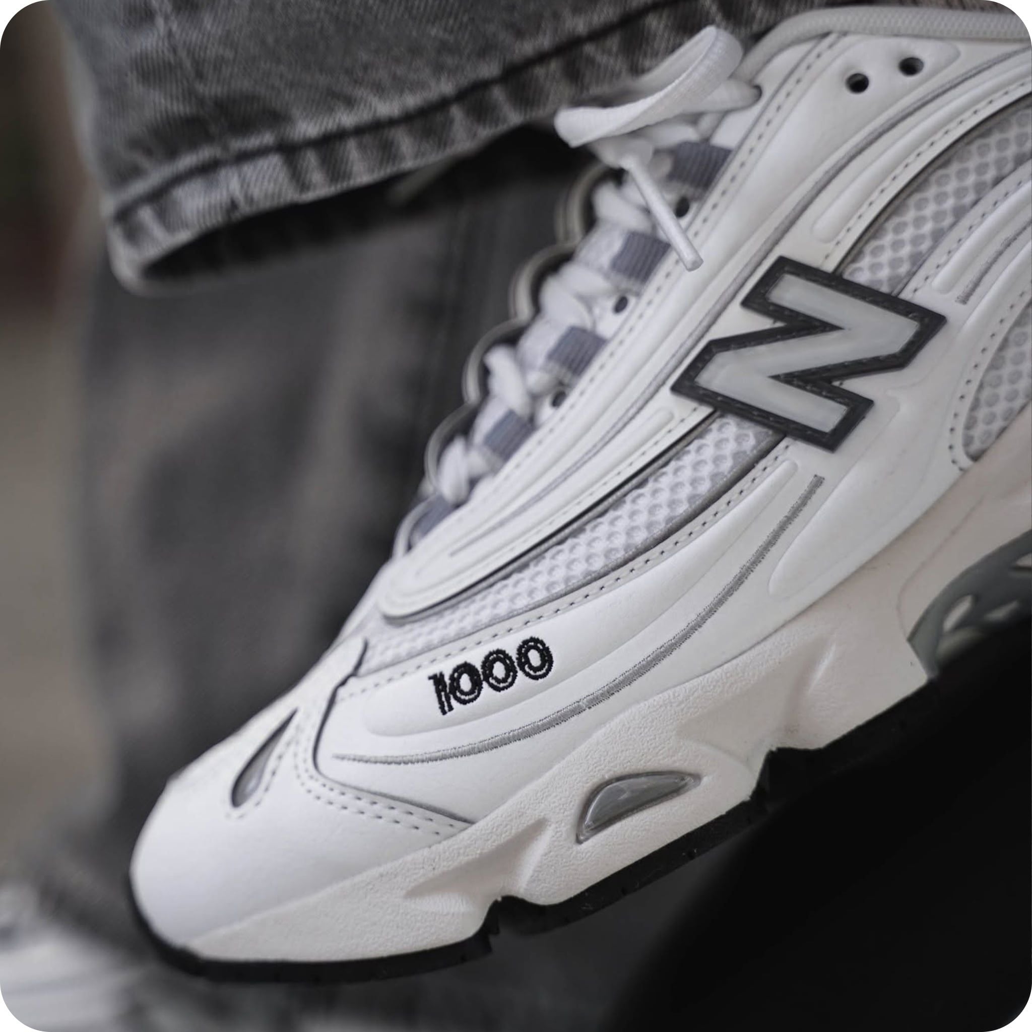  NEW BALANCE 1000 WHITE M1000D 