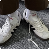  ADIDAS VL COURT GREY BLACK GUM HQ1802 