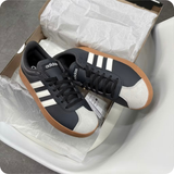  ADIDAS VL COURT BASE BLACK WHITE GUM JS4115 