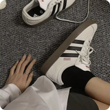  ADIDAS VL COURT GREY BLACK GUM HQ1802 