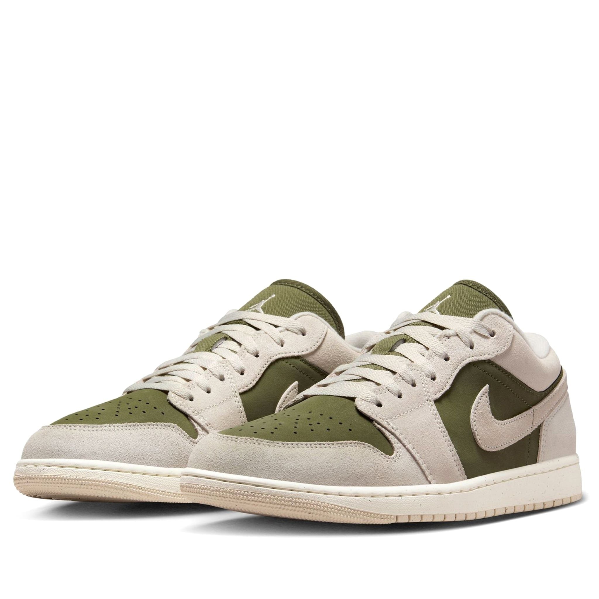  NIKE AIR JORDAN 1 LOW SE MEDIUM OLIVE SAIL HV4089-201 