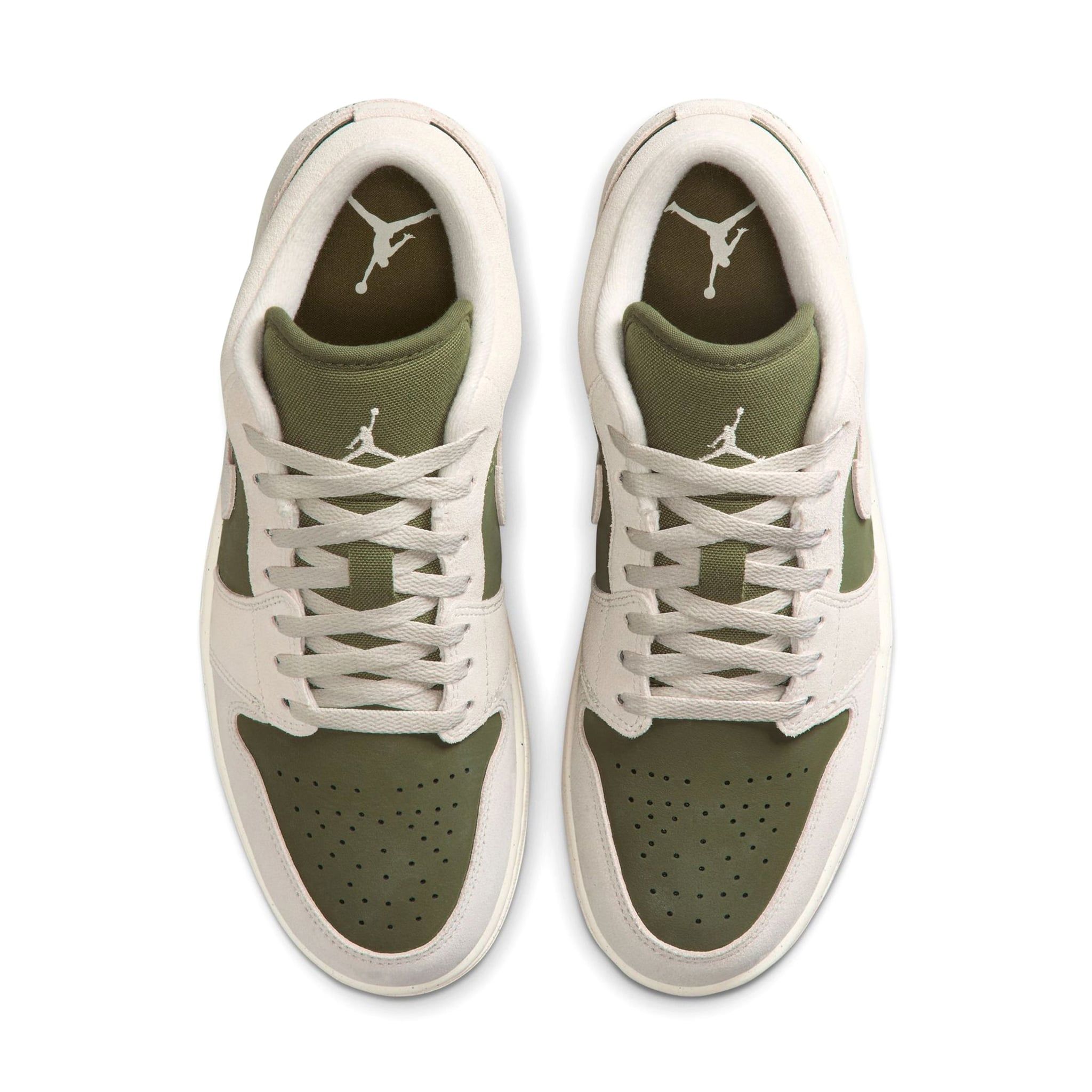  NIKE AIR JORDAN 1 LOW SE MEDIUM OLIVE SAIL HV4089-201 
