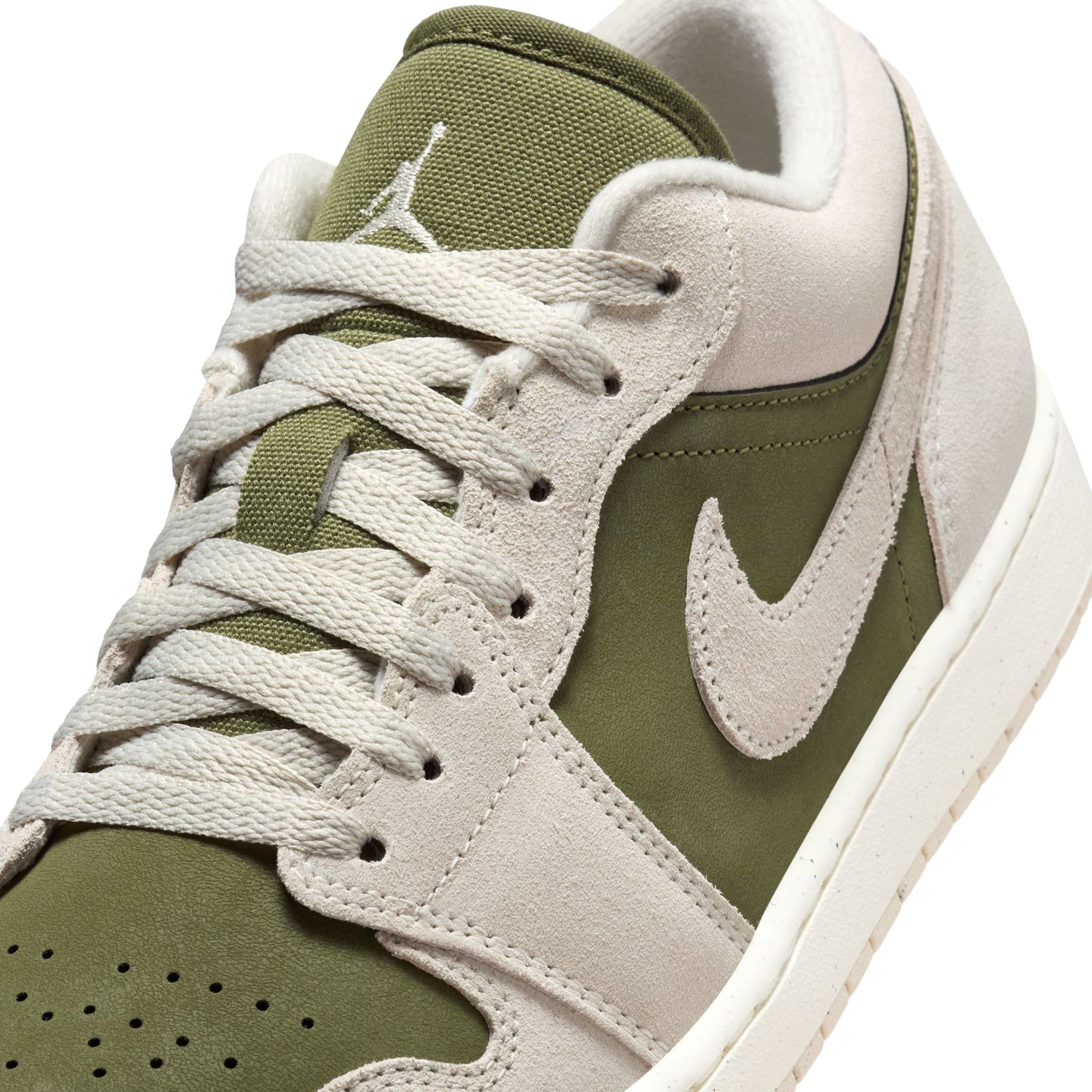  NIKE AIR JORDAN 1 LOW SE MEDIUM OLIVE SAIL HV4089-201 