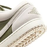  NIKE AIR JORDAN 1 LOW SE MEDIUM OLIVE SAIL HV4089-201 