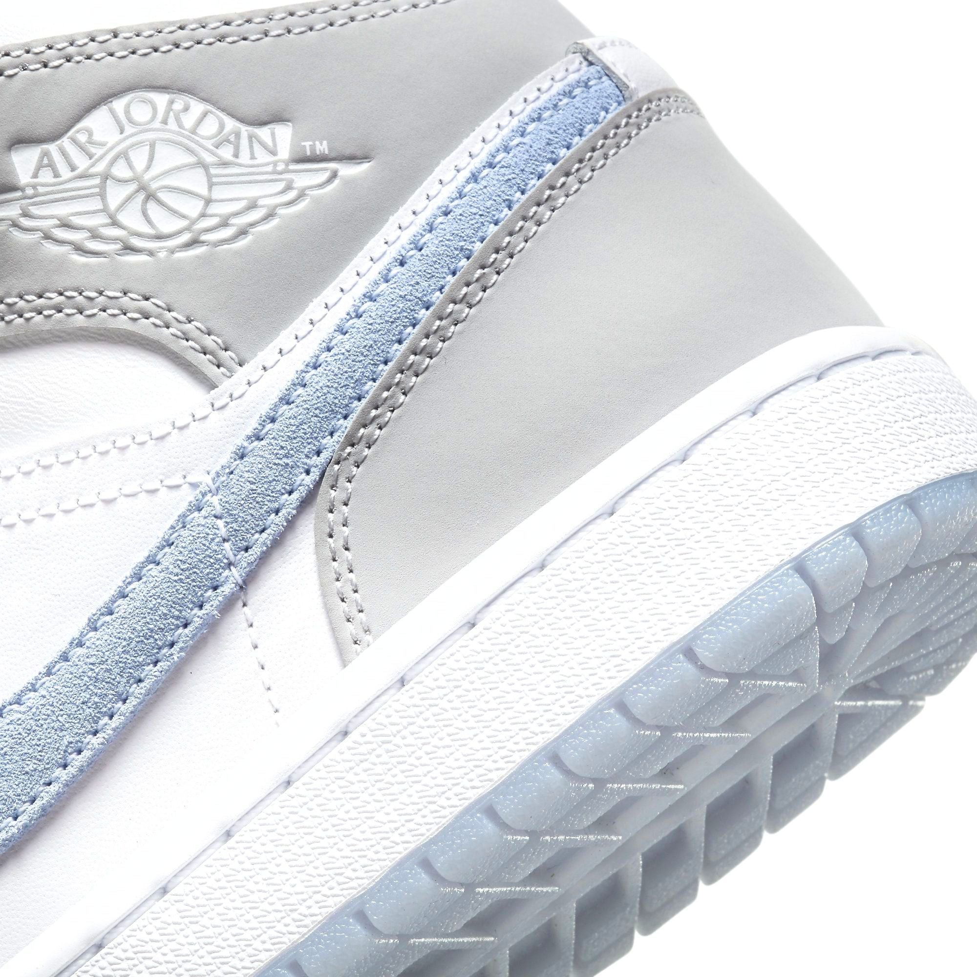  NIKE AIR JORDAN 1 MID WOLF GREY BQ6472-105 