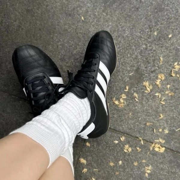 ADIDAS TAEKWONDO LACE BLACK WHITE JS1193 