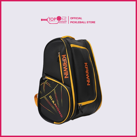 Balo Pickleball Kaiwin Diamond - Màu Đen