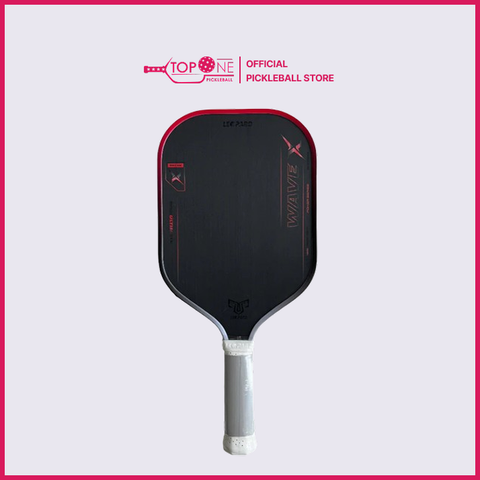 Vợt Pickleball Leopard Wave X 14mm & 16mm - Đỏ Trắng