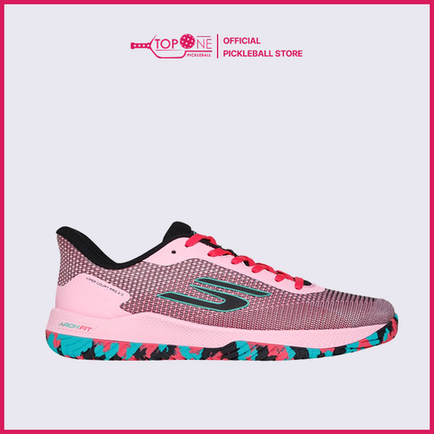 Giày Pickleball Skechers Viper Court Pro 2.0 - Hồng Đen - Size Nam