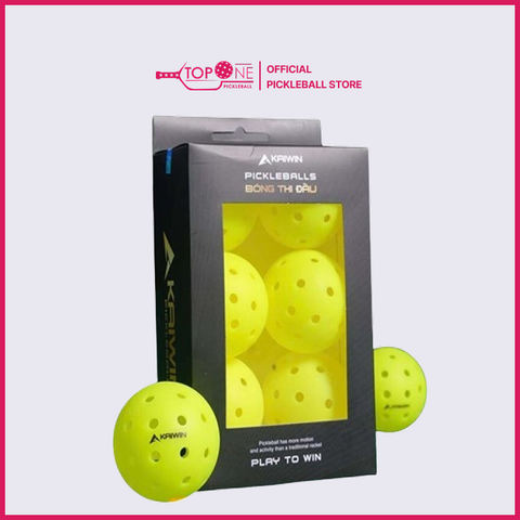 Bóng Pickleball Thi Đấu Kaiwin Gamicy KW40L (Hộp 6 Quả)