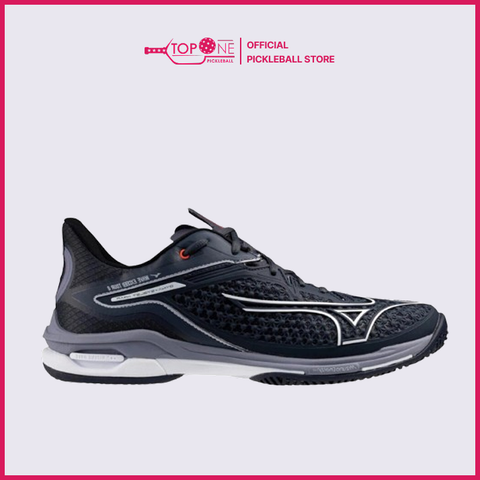 Giày Pickleball Mizuno Wave Exceed Tour 6 - Đen - Size Nam & Nữ