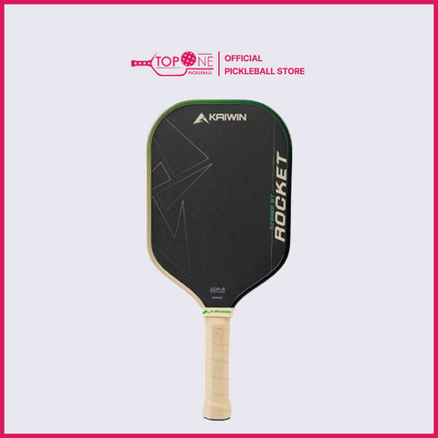 Vợt Pickleball Kaiwin Rocket 14mm & 16mm - Xanh Lá
