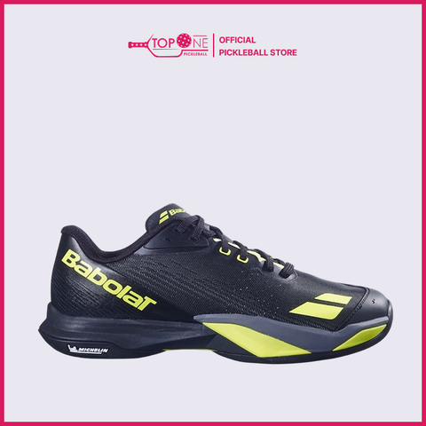 Giày Pickleball Babolat Jet Mach 4 Đen/Xanh - Size Nam