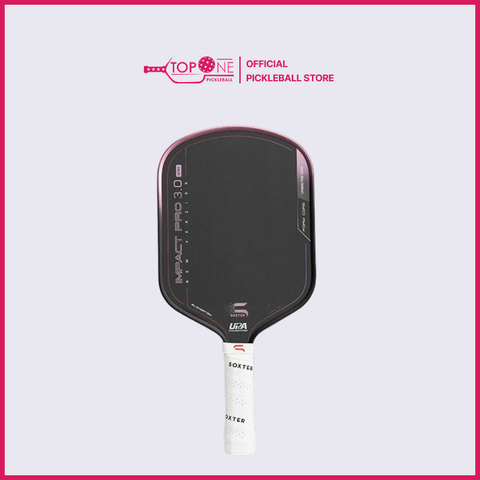 Vợt Pickleball Soxter Impact Pro 3.0 Ultra Lõi Foam 16mm - Màu Hồng