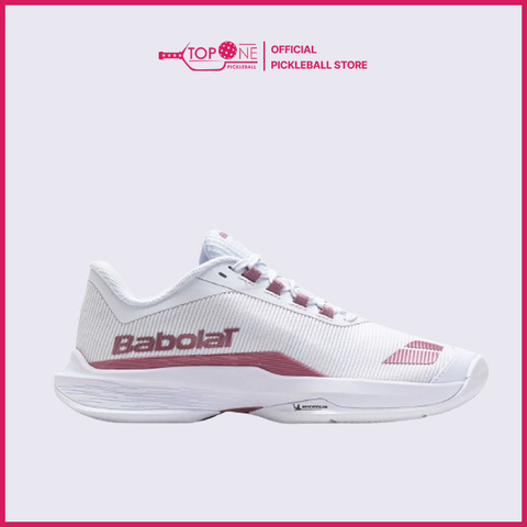 Giày Pickleball Babolat Jet Tere 2 All Court Trắng Hồng - Size 40