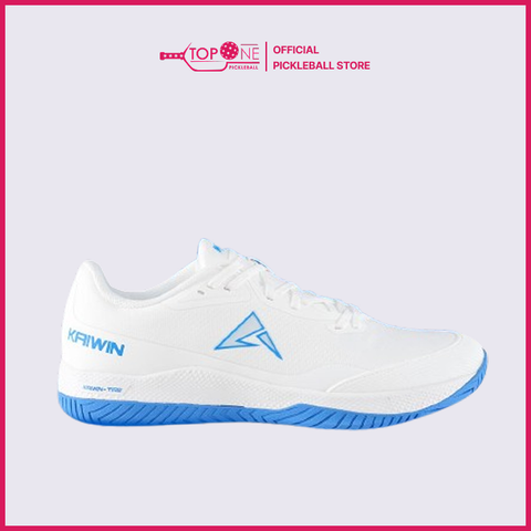 Giày Pickleball Kaiwin Lion - Trắng Xanh Bích - Size Nam
