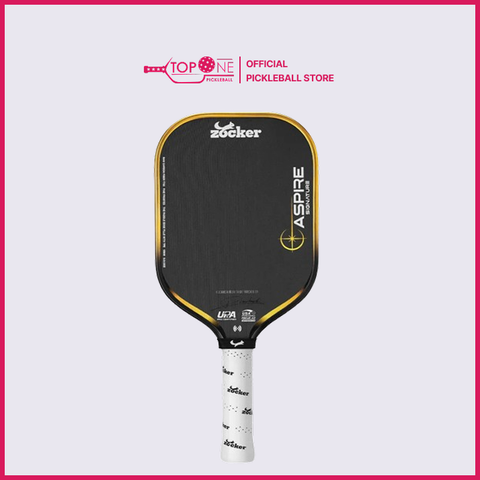 Vợt Pickleball Zocker Aspire Signature - Vàng 16mm